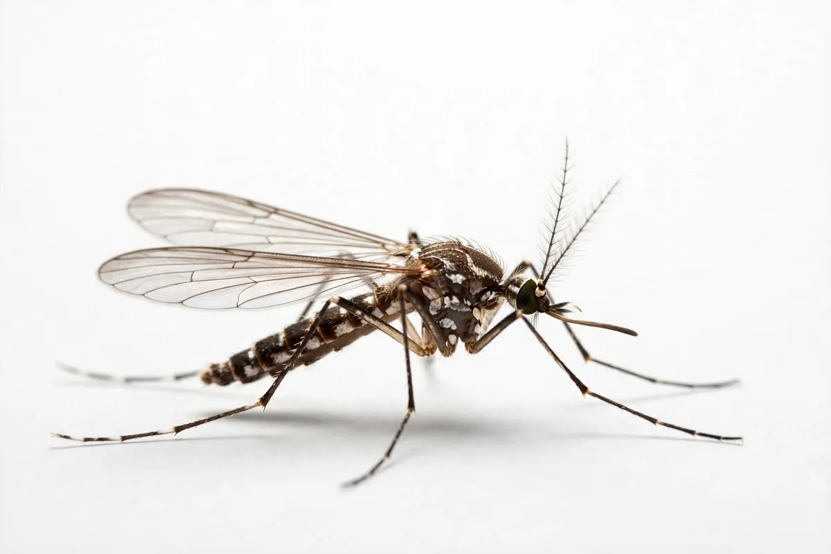 A mosquito specimen