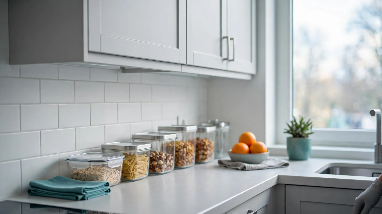 A kitchen ready for the visit